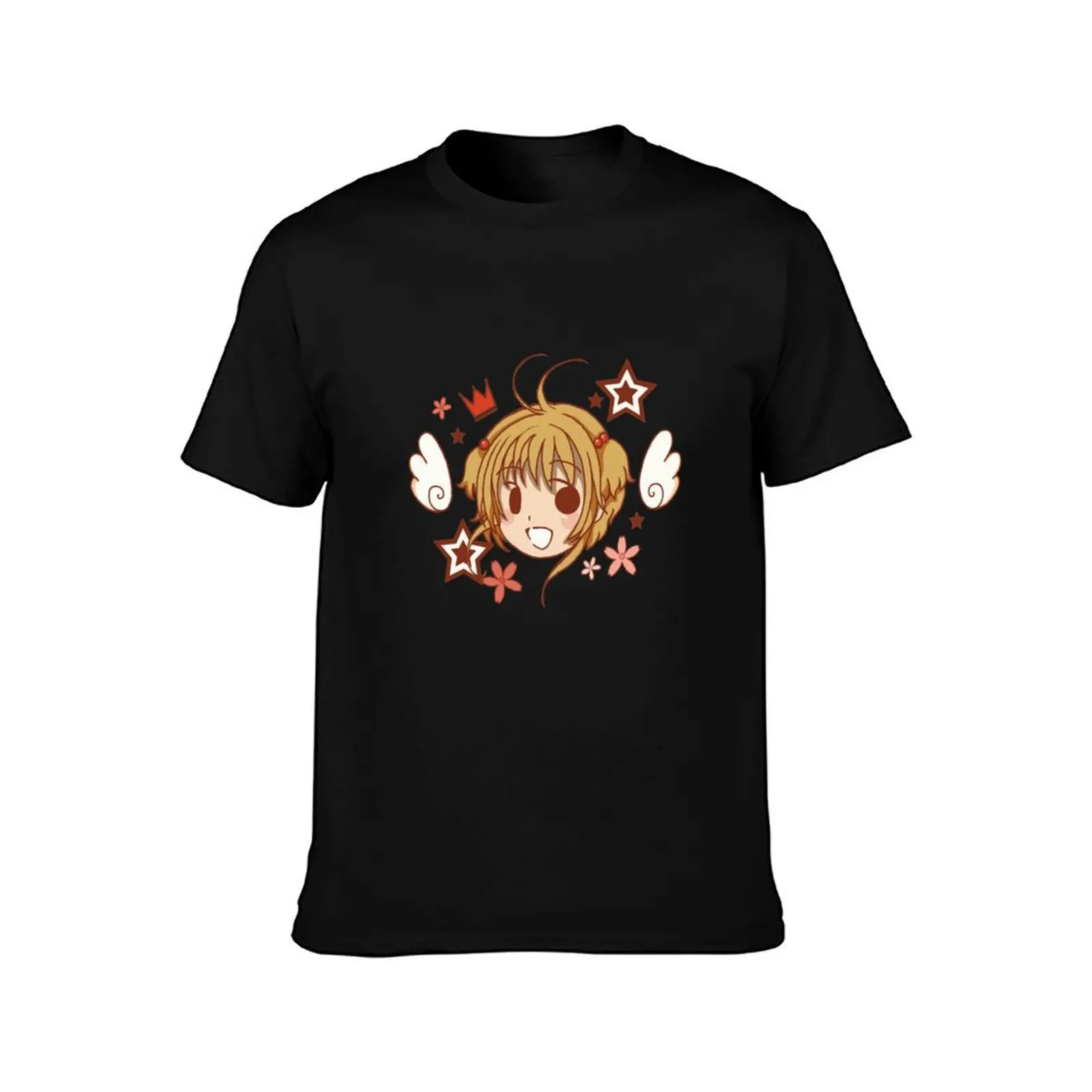 cardcaptor sakura T-Shirt customizeds blacks tops mens graphic t-shirts pack