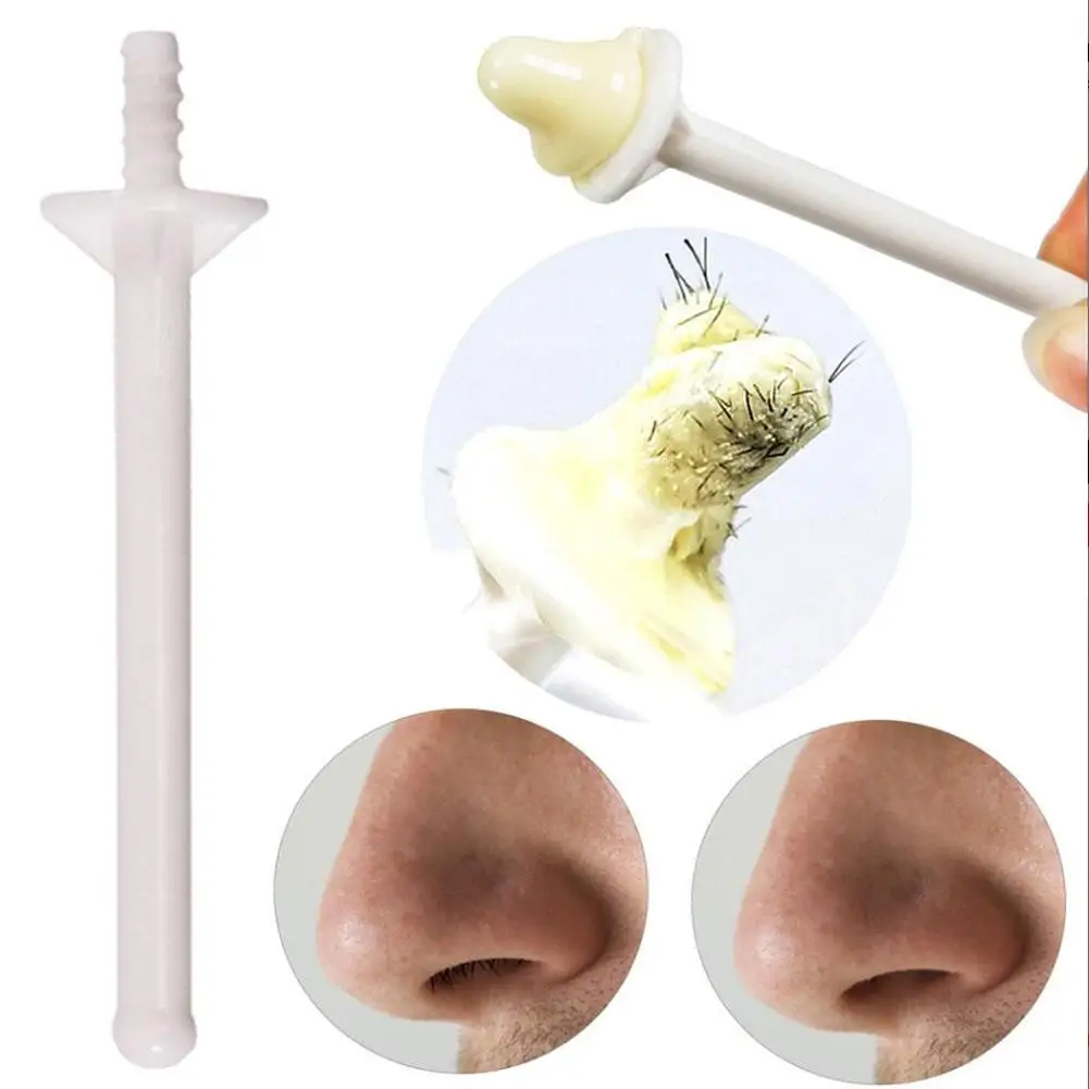 Nose Hair Stick Wax Bean Set Nose Wax Applicators For Painless Nose Hair Removal Tool Wax Accessories Beeswax Safe