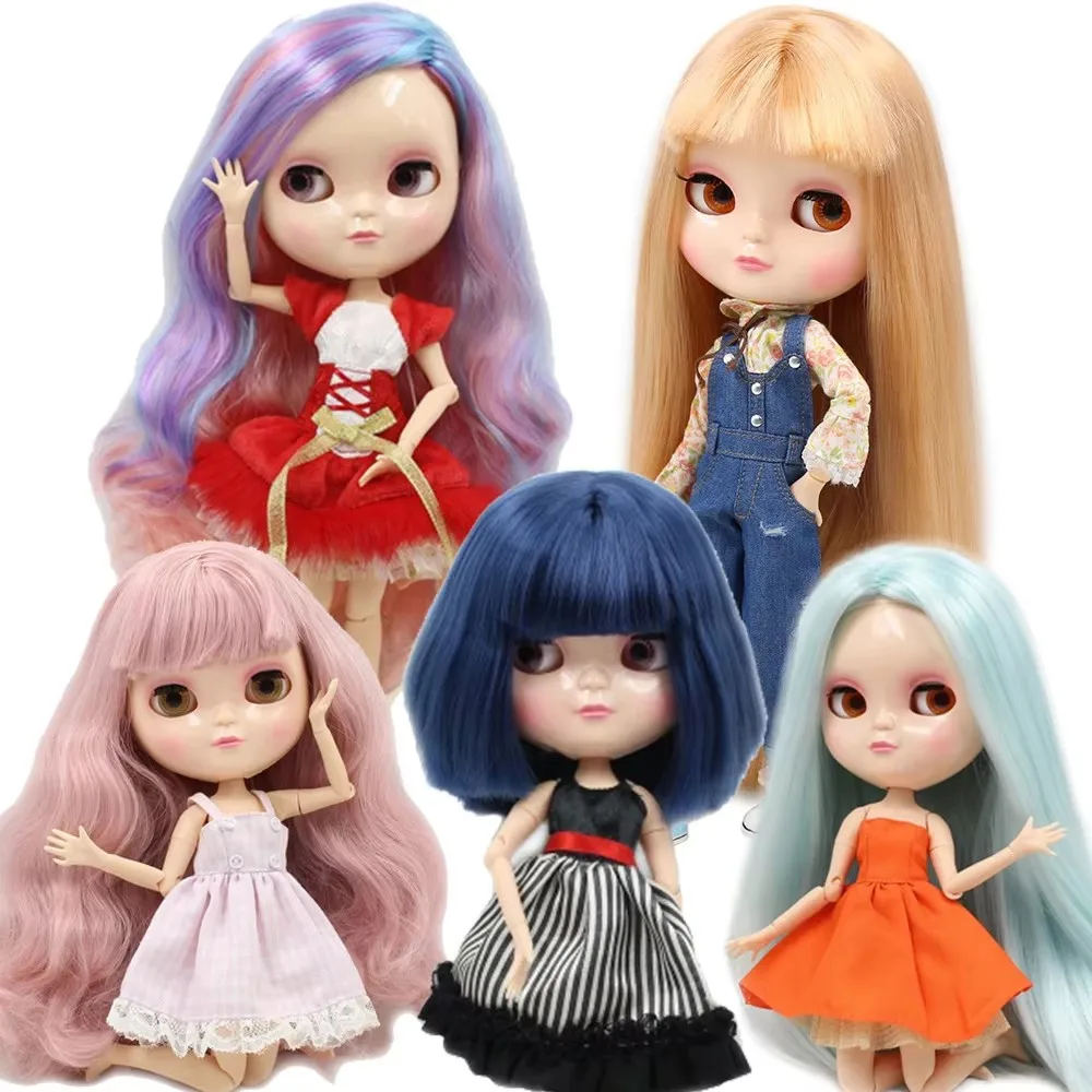 Băng Giá DBS Búp Bê Kèm Trang Điểm Phần Cơ Thể 1/6 BJD OB24 GIRL ANIME