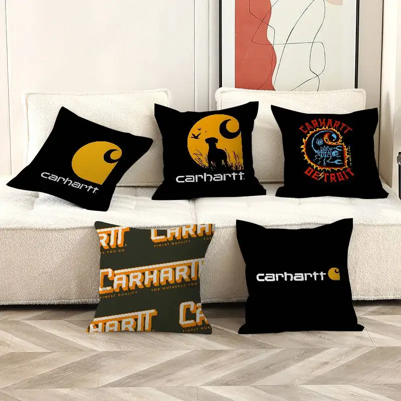 C-Carharttes LOGO Cushion Cover Decorative Pillow Sofa Home Decor case pillow cases
