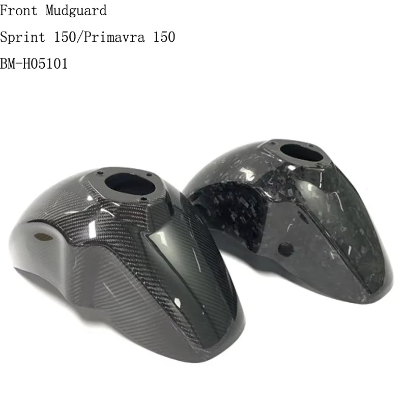 For  150 150 Carbon Fiber Front Mudguard Fender Motorcycle Spare Parts