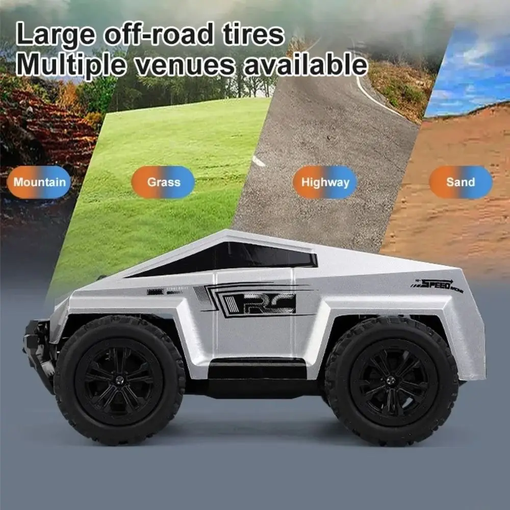 

New 1/20 RC Off-road Car APP Control Cyber ​​2.4G Model Vehicle Rechargeable LED Light Remote Control Car