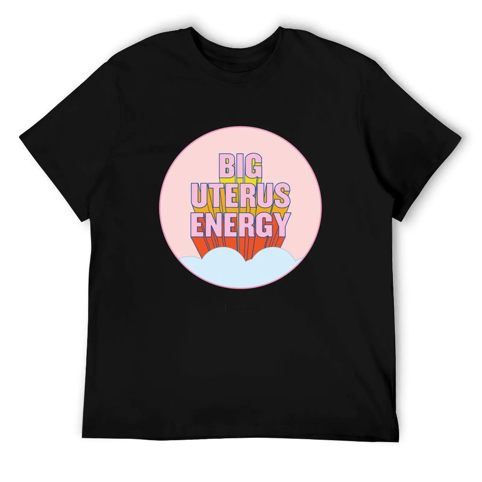 

Футболка BIG UTERUS ENERGY (опционально), мужская футболка, роскошная незаменимая футболка, футболка