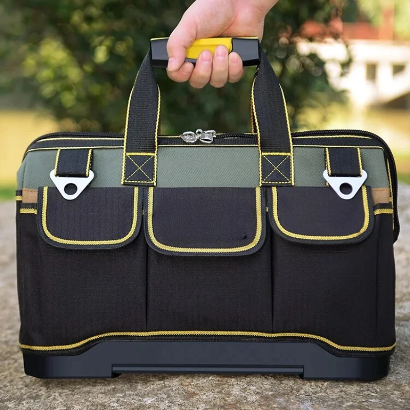 Hardware Waterproof Large Capacity Plastic Bottom Cloth Bottom Tool Bag Multifunctional Maintenance Tool