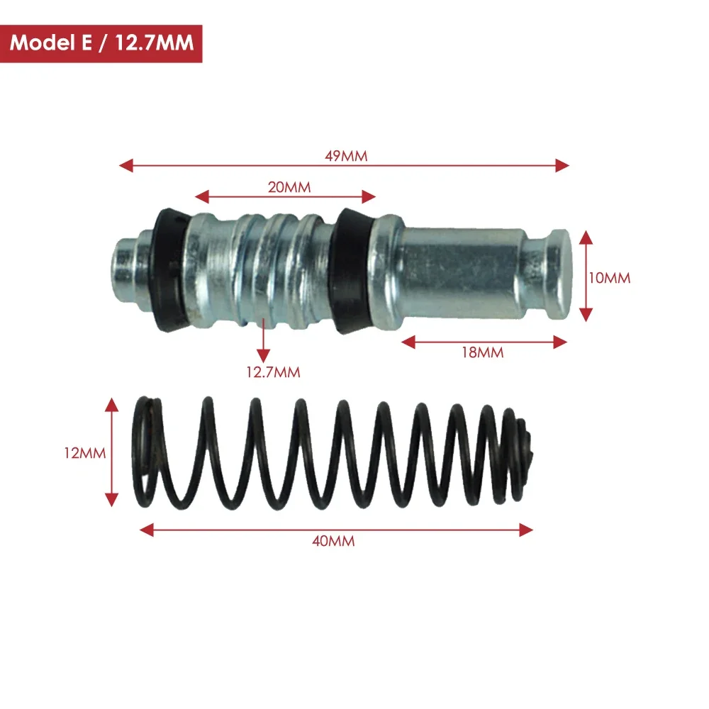 1 مجموعة دراجة نارية مخلب الفرامل أسطوانة رئيسية إصلاح أطقم 14 مللي متر 12.7 مللي متر 11 مللي متر المكبس المكبس إصلاح أطقم أسطوانة رئيسية الحفارات إصلاح #6