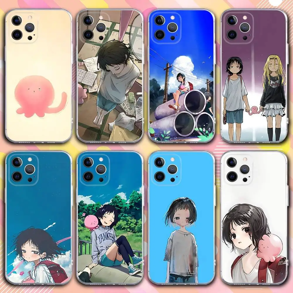 

Phone Case For iPhone 17,16,15,14,13,12,11 Pro,Max,Plus,X,XS,XR,SE4,E Mini T-Takopis O-Original Sin Transparent Soft Cover