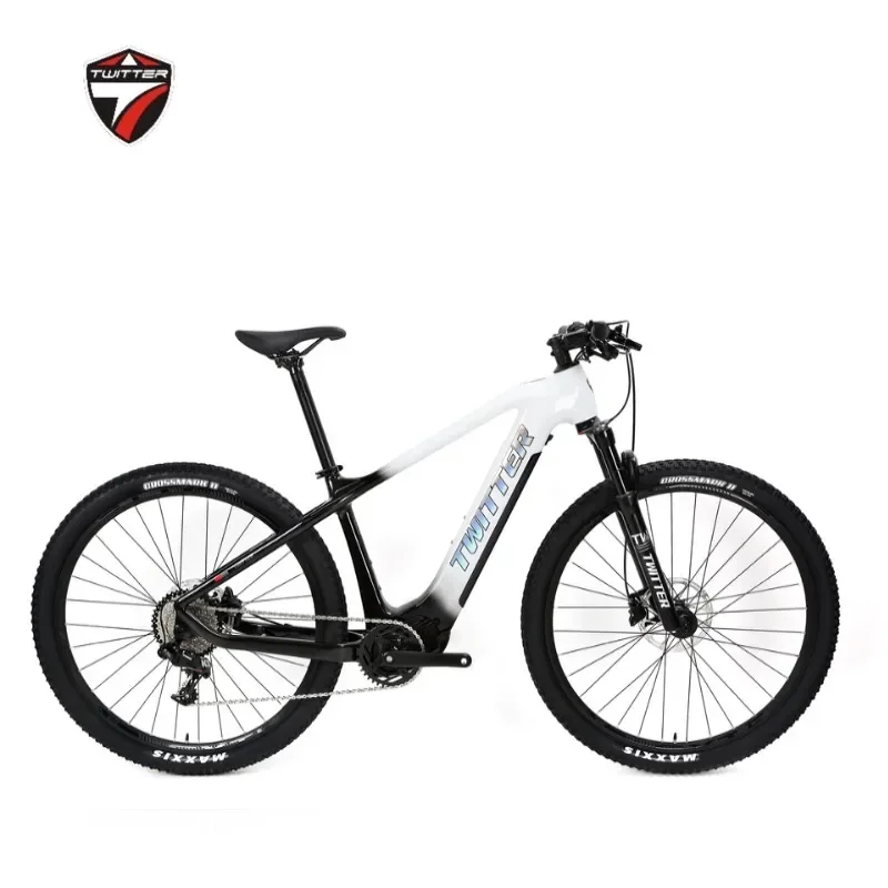 

TWITTER EM8 27.5/29-inch M6100-12S Bafang Mid Motor M510-48V13a/250W 500W Carbon Fiber Electric Mountain Bike electric bicycle