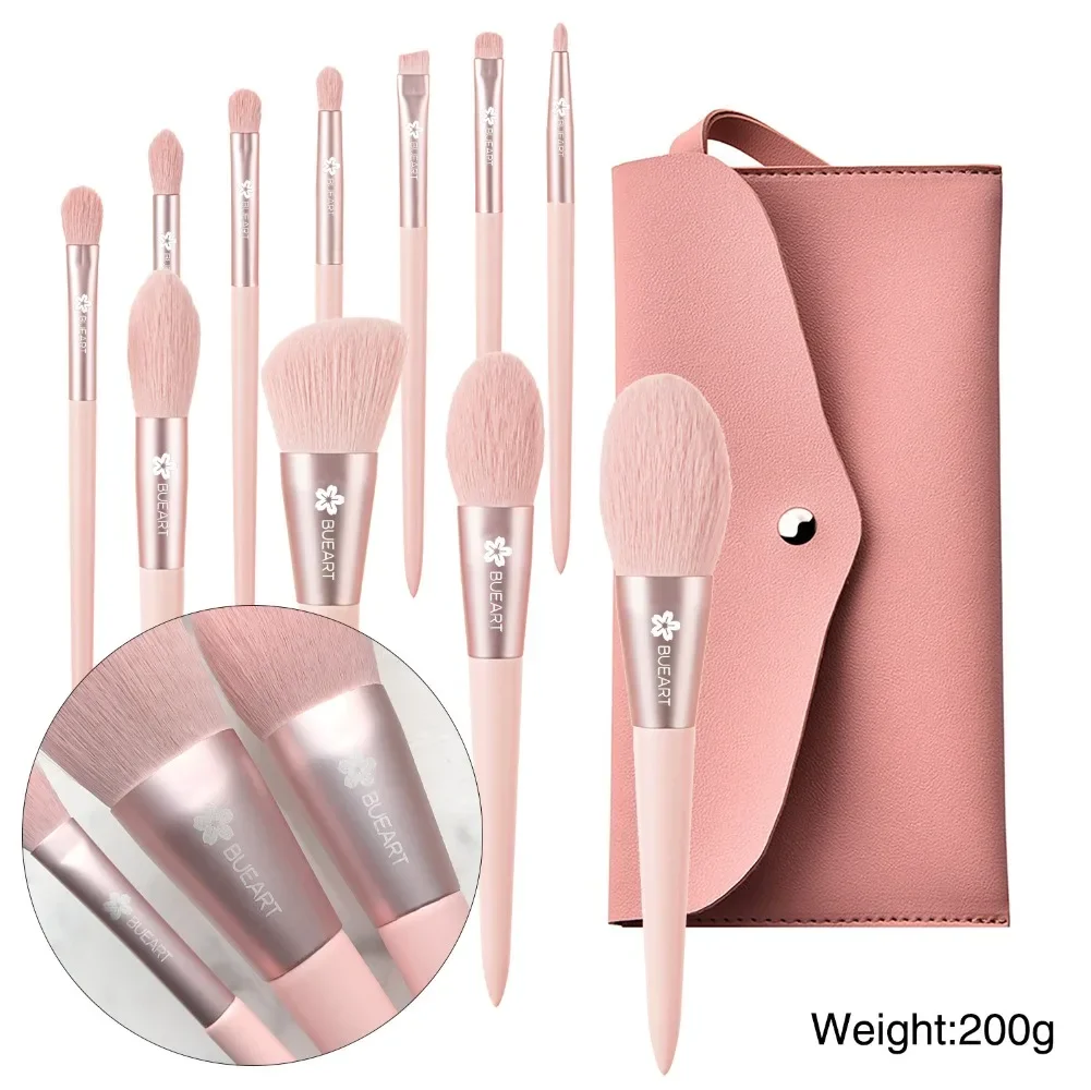 11Pcs Set di pennelli per trucco Premium fondotinta per ombretti donna cipria cosmetica Blush Blending Beauty Make Up Beauty Tool