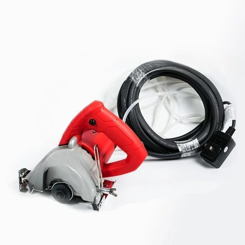 

Automatic water spray dust-free cutting machine high-power portable marble machine atomizing nozzle can cut concrete stone