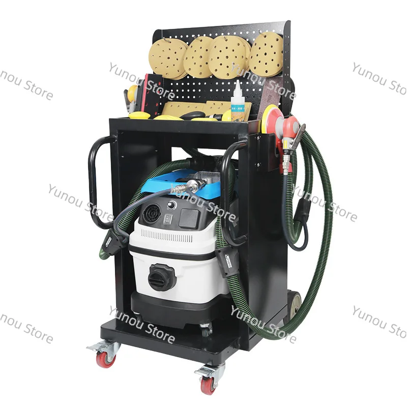 Pneumatic Polishing Machine, Car Dust-free Dry Grinding Machine, Putty Paint, Electric Atomic Ash Vacuum Painting