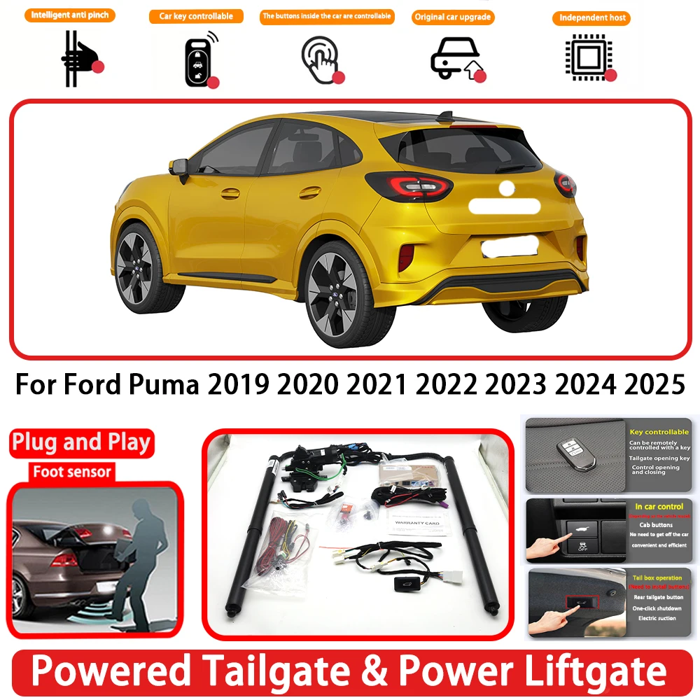 Für Ford Puma 2019 2020 2021 2022 2023 2024 2025 OEM Plug and Play Auto Powered Heckklappe Power Heckklappe Hinten Stamm Öffner System