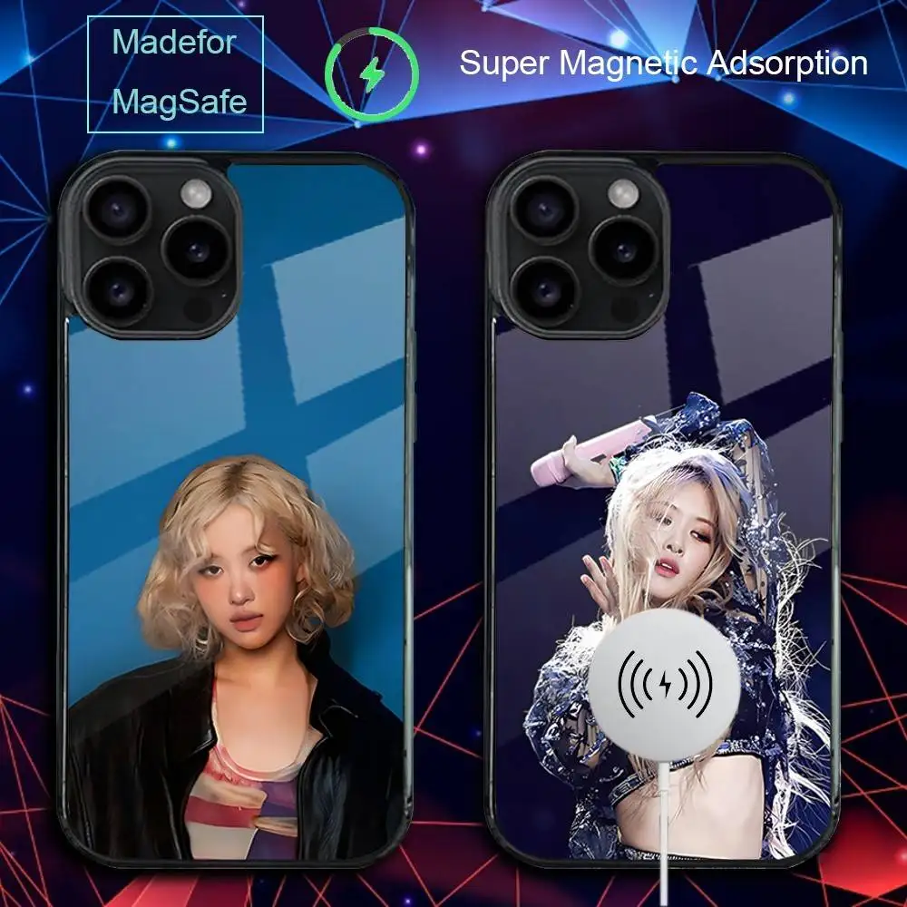 

R-RoseanneS Rosie Park Phone Case For iPhone 17,16,15,14,13,12,11,Pro,Max,Plus,Mini,SE4,E Magnetic Magsafe Wireless Charging