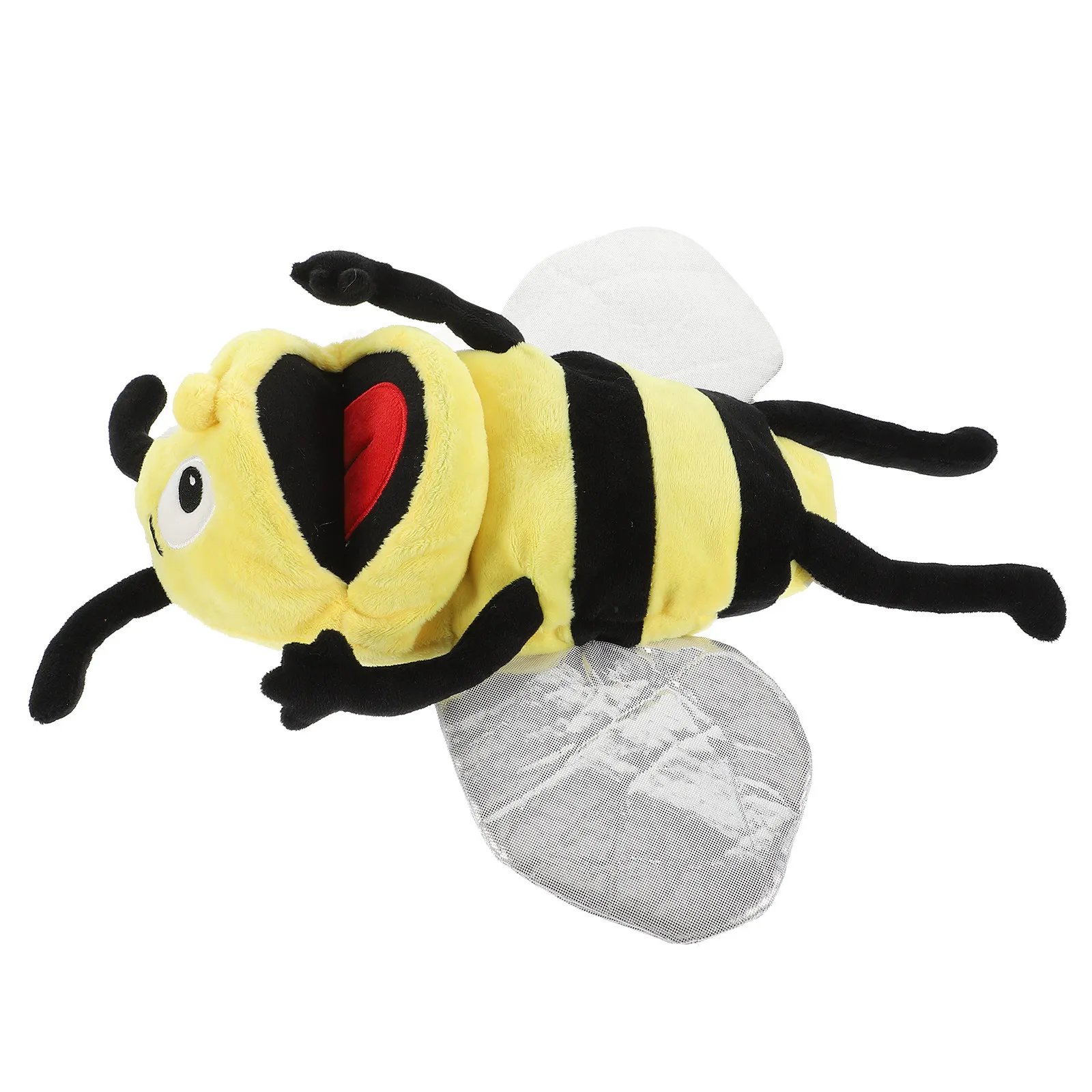 

Interactive Bee Hand Puppet Stuffed Cartoon Insect Pretend Play Storytelling Educational Puppet Hand Puppets