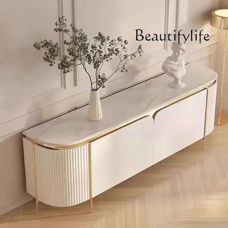 TT مدفأة القهوة حامل تلفاز خزانة غرفة المعيشة حامل تلفاز خزانة عرض الترفيه Mueble Tv Madera الأثاث الطبيعي