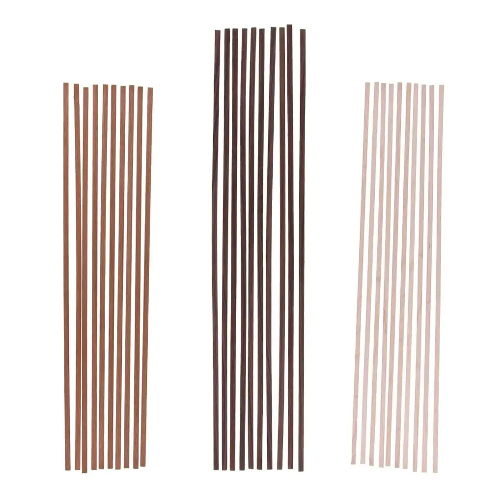 10pcs Wood Purfling Binding Inlay Strip for Guitar accessories