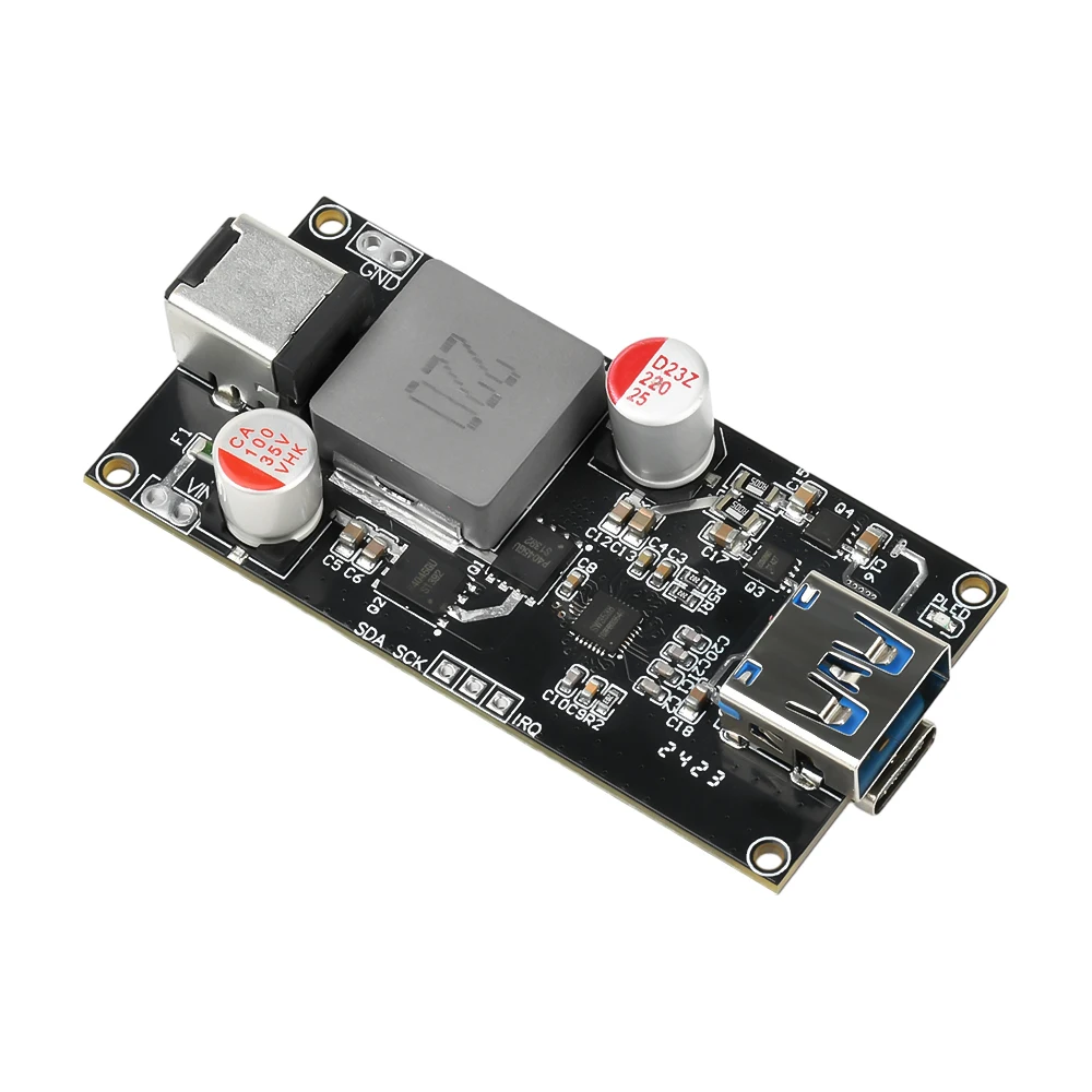 

140W High-Power Desktop Intelligent Fast Charging Module DC6-30V Input Support QC4+/PD3.0/PPS Fast Charging Protocols