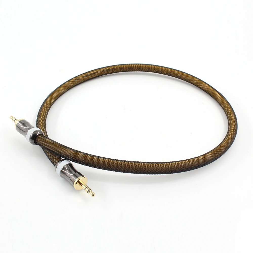 

VDH High End audio cable 3.5mm to 3.5mm recorded cable American gold-plated plug