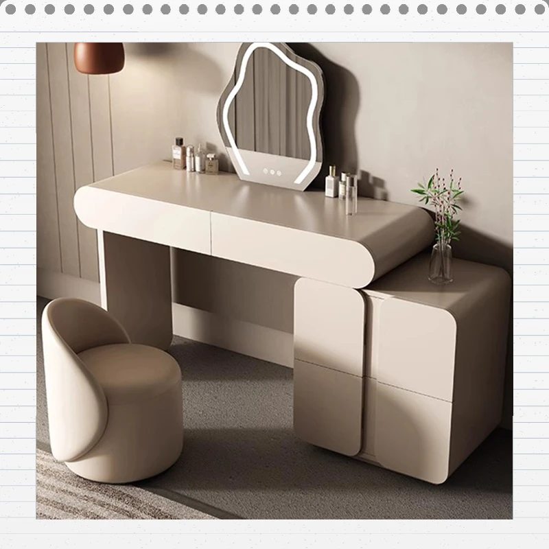 

Makeup Toilets Deals White Dresser Simple Furniture Minimalist Vanity Desk Modern Living Room Storage Coiffeuse Toiletries