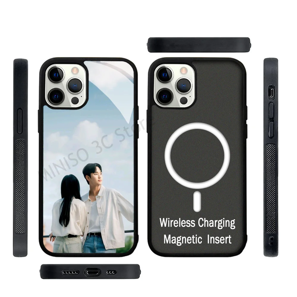 

Kim Ji Won Queen Of Tears Soo Hyun Phone Case Strong Magnetic For IPhone 15 14 13 Pro Max 11 12 Mini For Magsafe