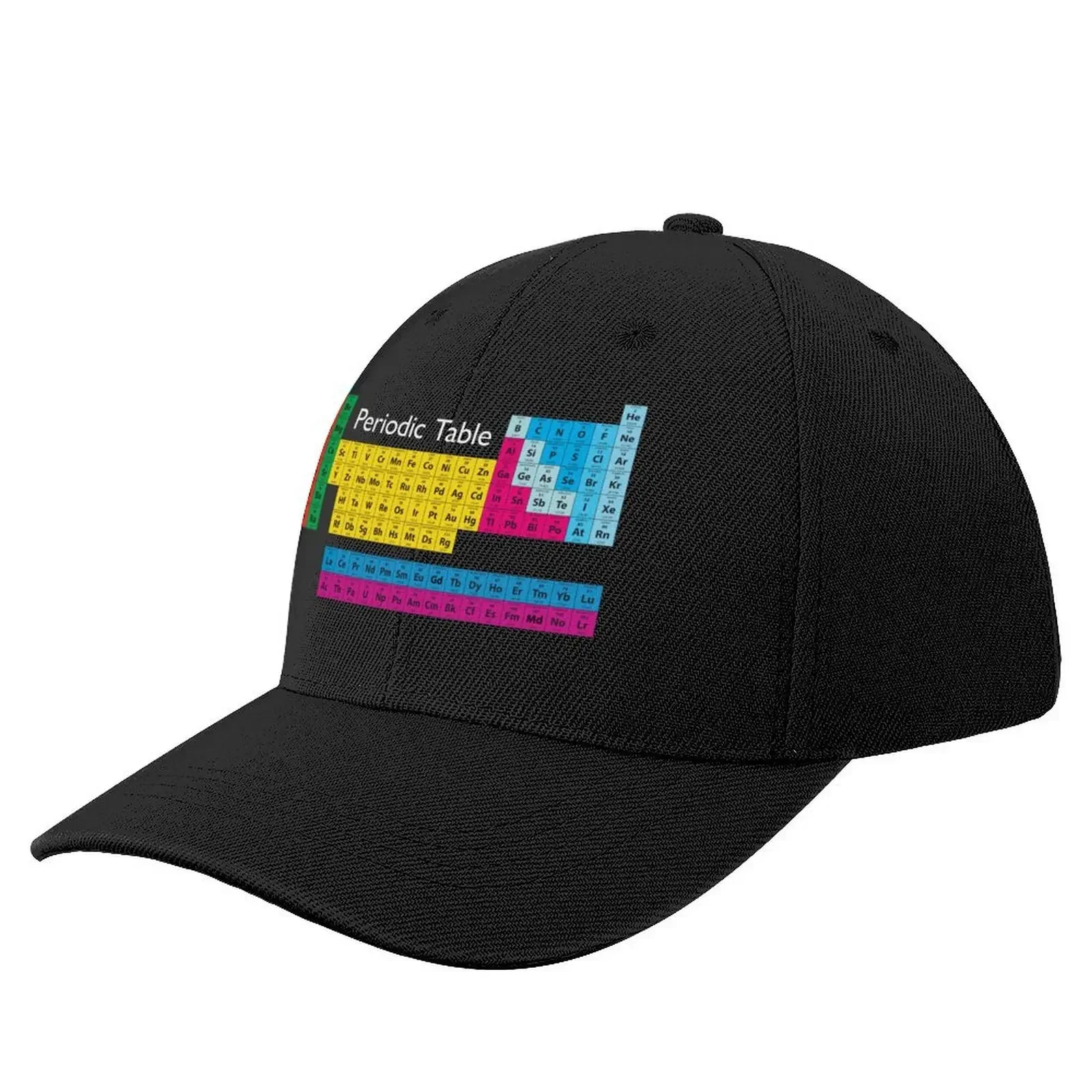 

Periodic Table of Elements Baseball Cap Fashion Beach hiking hat Beach Bag Woman Hats Men's