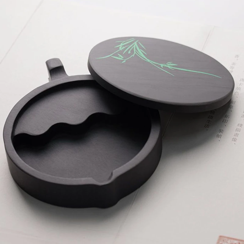 chinese-inkstone-she-ink-stone-natural-raw-stone-covered-calligraphy-special-ink-slab-student-beginner-stationery-art-supplies