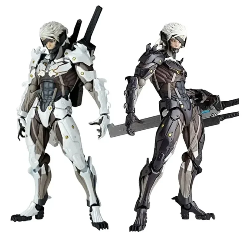 Kaiiodine The Ocedo Yamaguchi 140 Ex Metal Gear Action Figure Mgs Raiden Metal Gear Rising Rising Thunder Hand Doll Toy Kid Gift