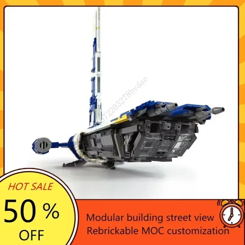 2657PCS Interstellar Space Wars Ultimate Playset Stinger Mantis Custom Puzzles Educational Assembly Toy for Kids