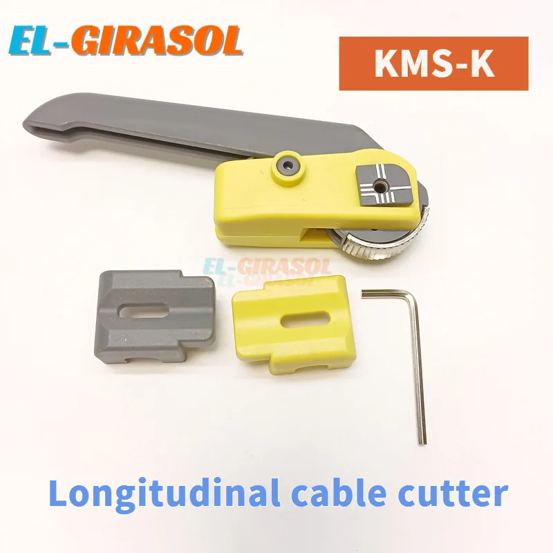 Optical Fiber Tool Longitudinal Stripper KMS-K Cable Jacket Slitter Cable Sheath Cutter FTTH