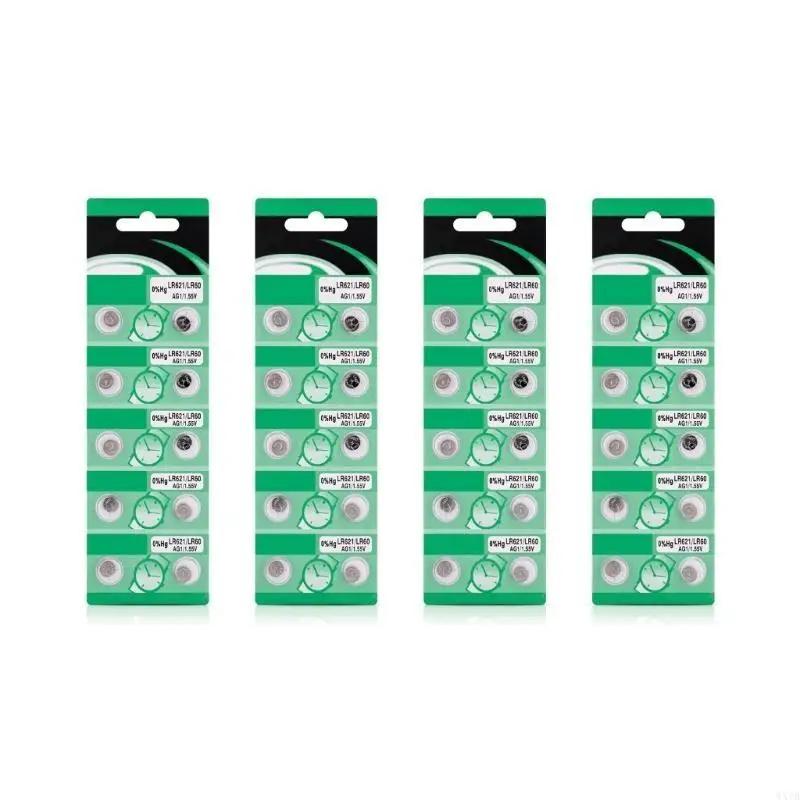 Pack Of 10/20 High Capacity AG1 LR621 Batteries AG1 LR621 1.5V Button Coin Cell 