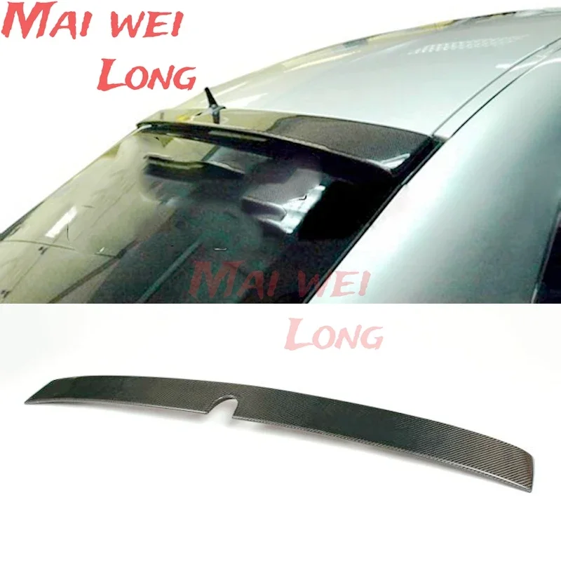 For W219 Roof Spoiler Carbon Fiber For CLS Class W219 BENZ CLS 300 350 (2004-2011) Exterior Parts Car Modified Accessori view 5