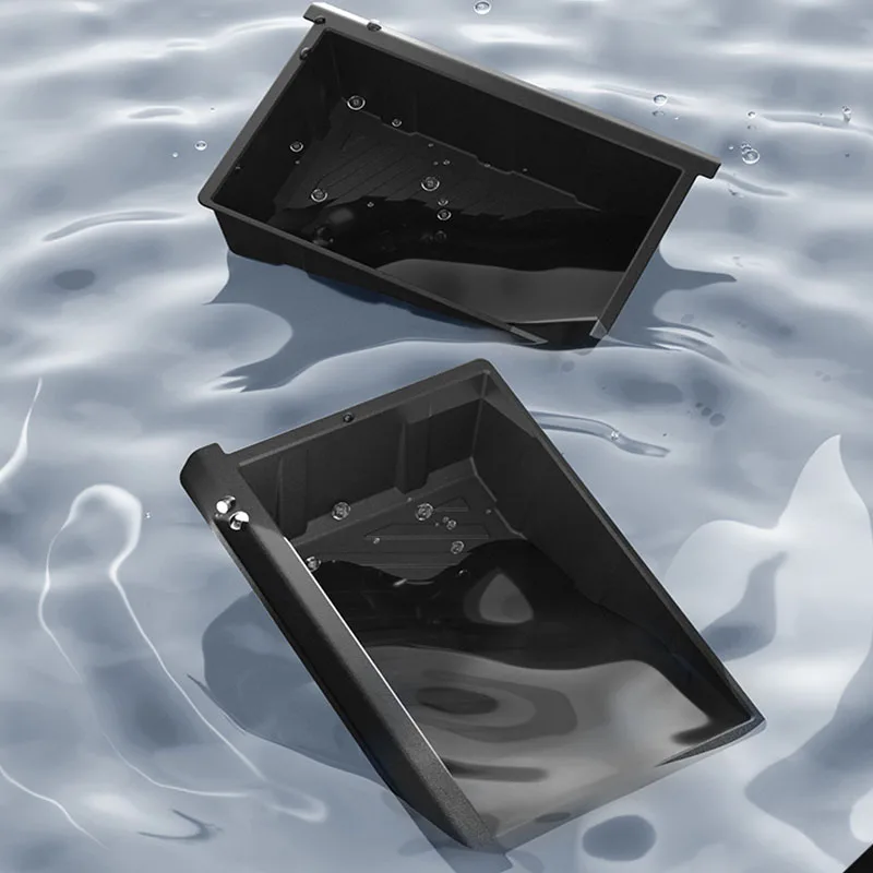 

For Tesla Model Y 2021-2025 Juniper Front Row Under seat Storage Box TPE Under seat Drawer type Tray Storage Box Car Accessories