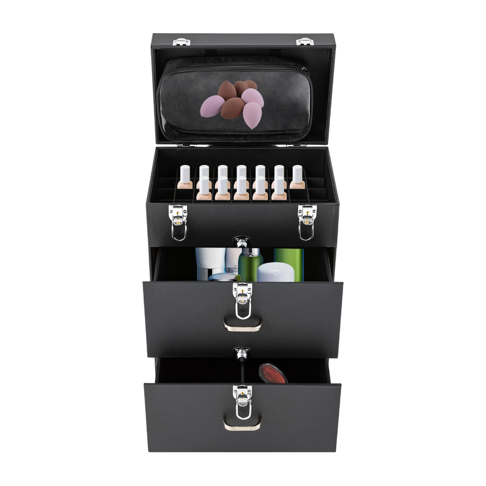 Rolling Makeup Train Case Larg - Backpacks recension och pris
