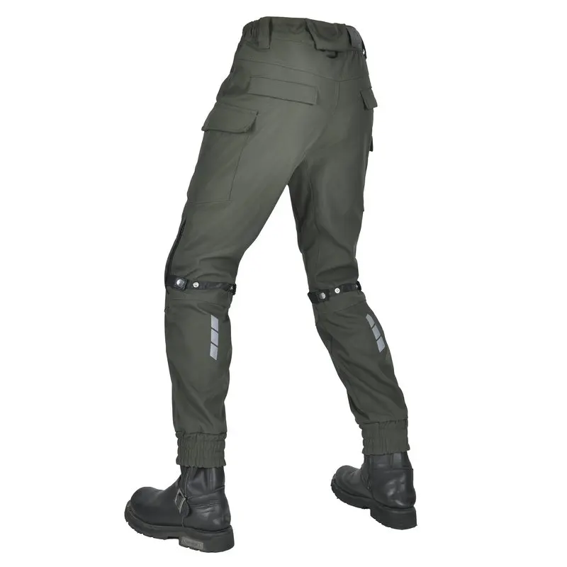 Unisex Casual Motorcycle Riding Pants with Hidden Knee Pads And Hip Gears Protection Off-Road Hockey Jeans for Men And Women