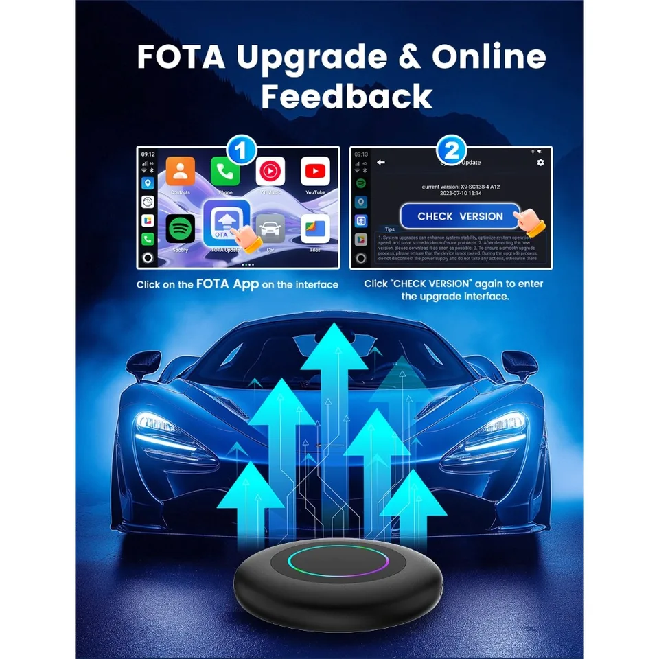 Tbox Ultra 2 5G Android 15 CarPlay Box Android Auto Wireless