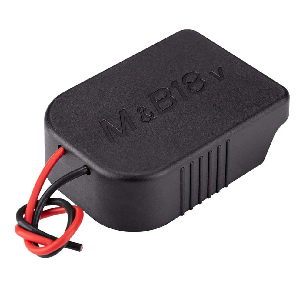 for Power Wheels Adaptor for MAKITA 18V/14.4V Battery Power Mount Connector Adapter Dock Holder with 12 Awg Wires