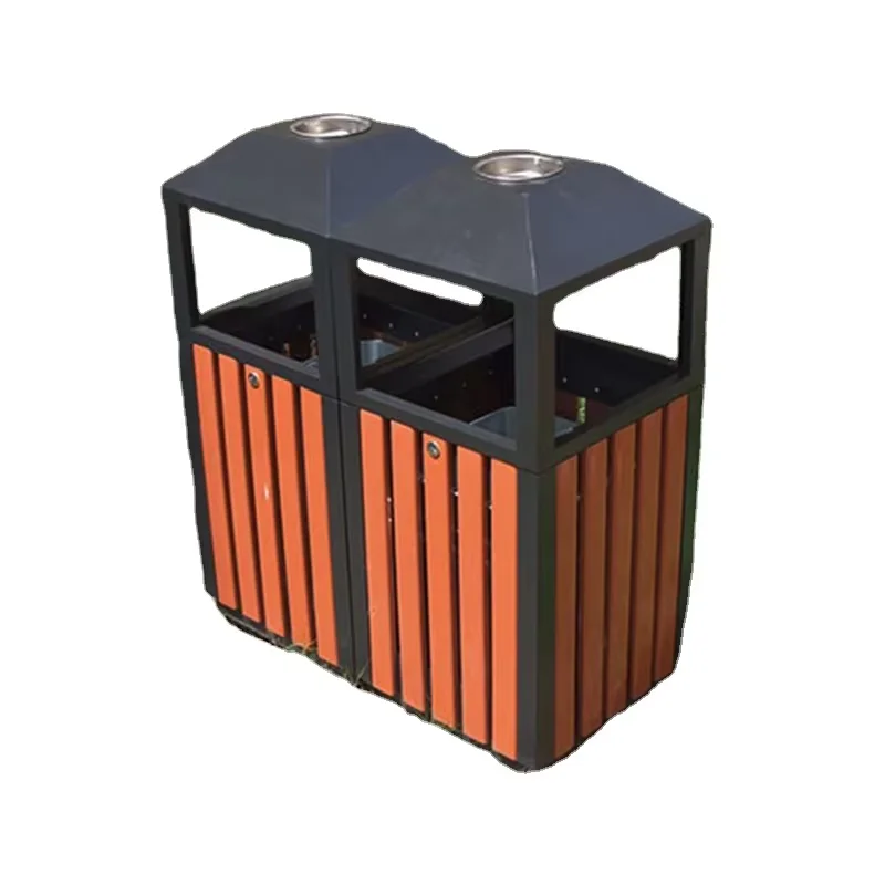 

Classification Garbage BinLarge Outdoor Street Scenic Area Garbage BinOutdoor Stainless Steel Fruit Peel Bin