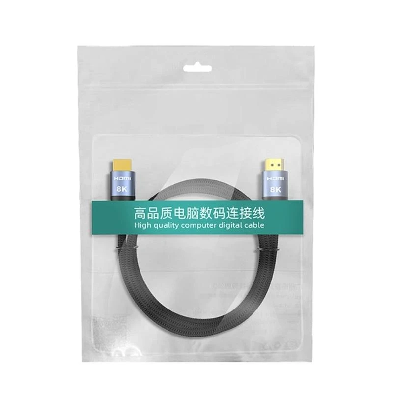 HDTV 2.1 سلك ذكر إلى ذكر HDTV Wire 8K@60Hz 4K@240Hz HDTV إلى HDTV كابل