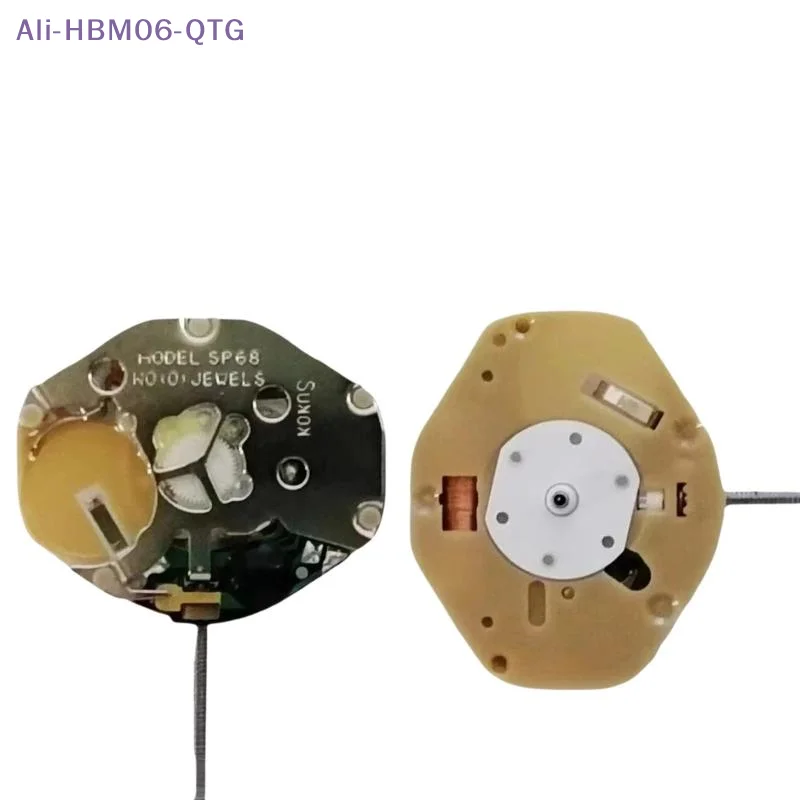 [New] Hot！New 1/3/5Pcs New SP68 Movement 3-Hand No-Date Quartz Movement Watch Parts Sweep Second /Continuous Second Movement