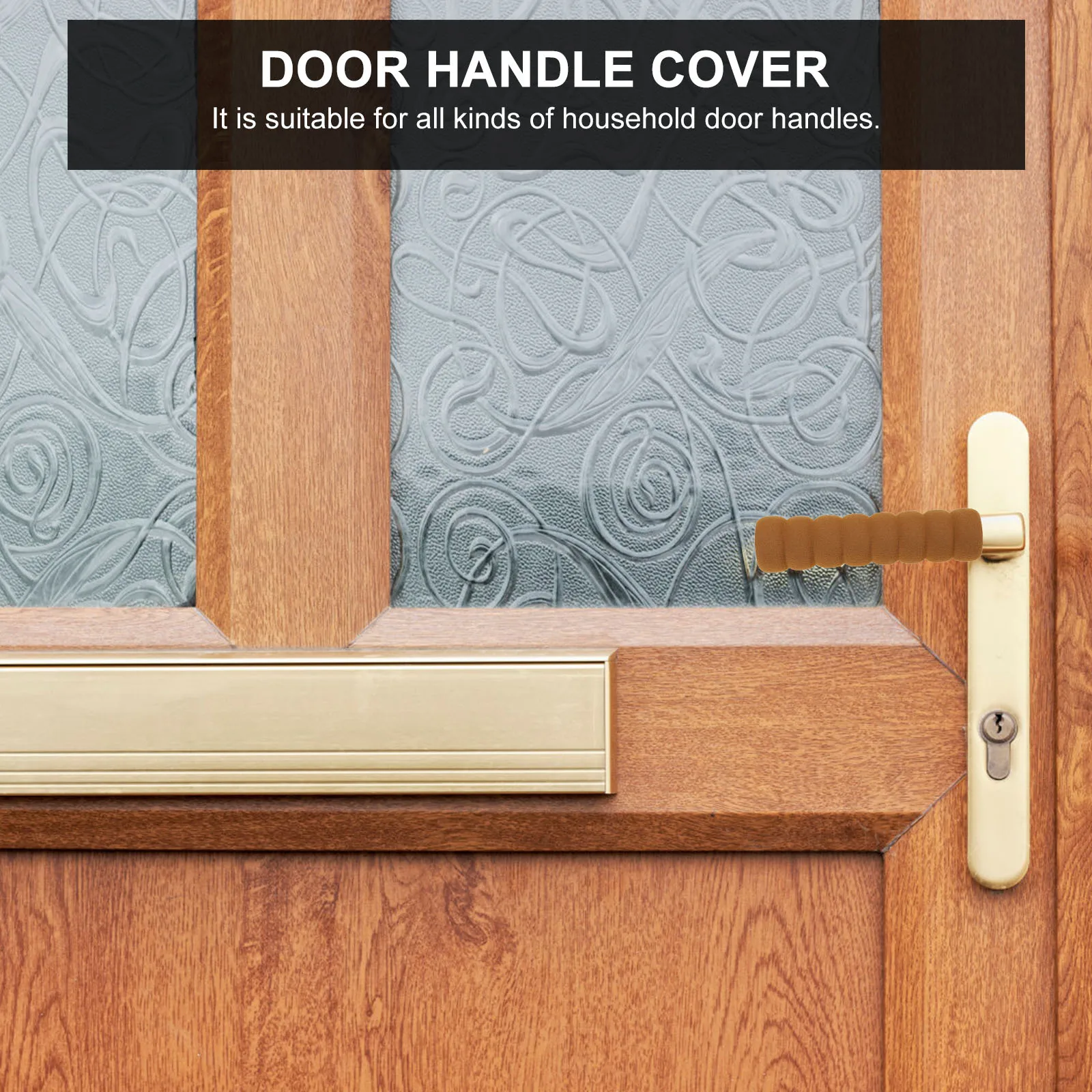 

8Pcs Door Handle Guard Cover Anti Static Anti Collision Eva Material for Home Furniture Supply Door Handle Cover