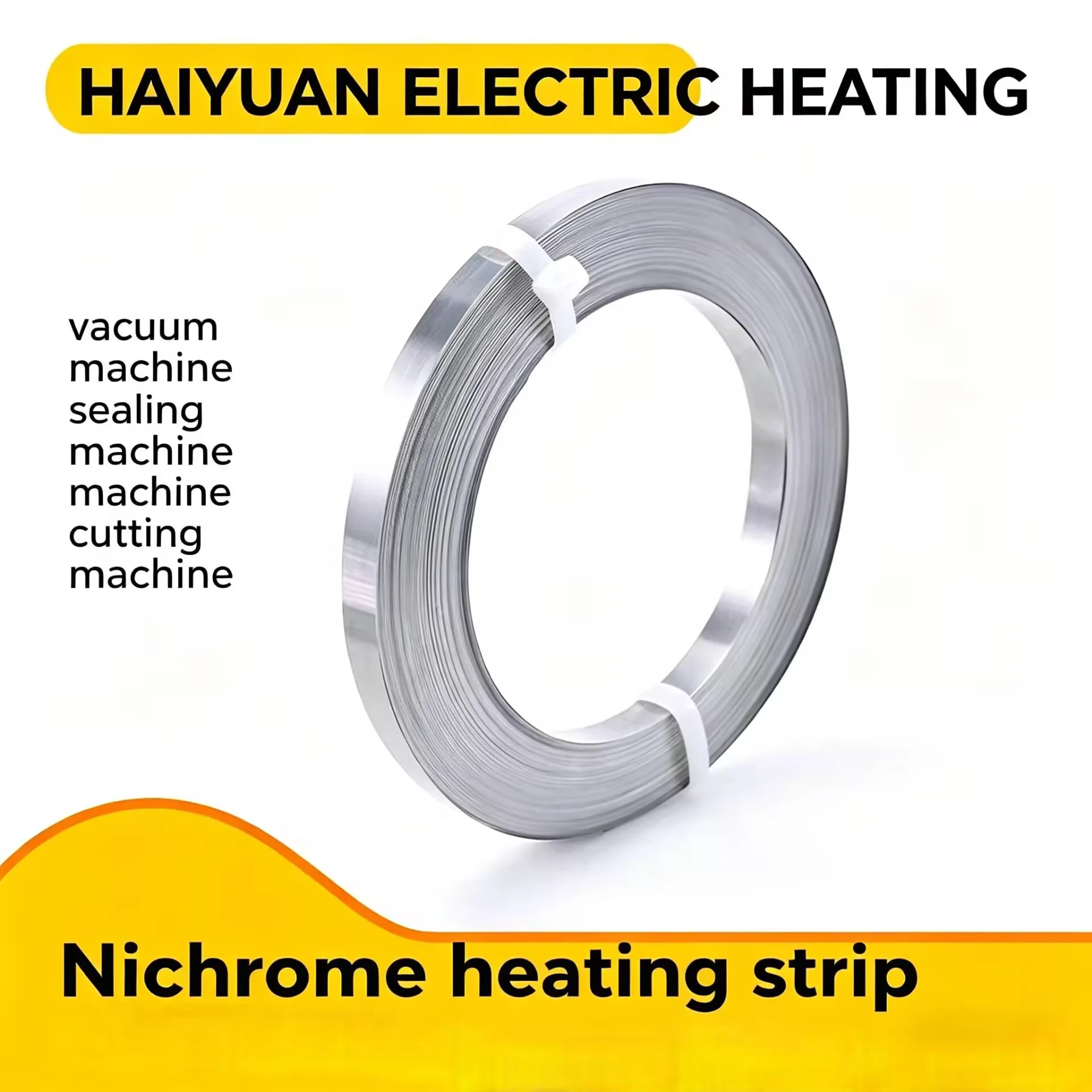 

1PC Nichrome Flat Heater Wire for Heating Element 10M Length 0.15/2/0.25mm Thickness 2~12MM Width
