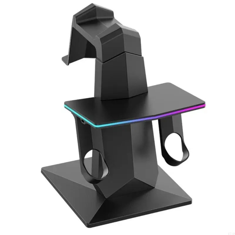 

E74D 18W Charging Stand Base with Light Fast Charging Station VR Headset Vertical Charging Dock for 3s