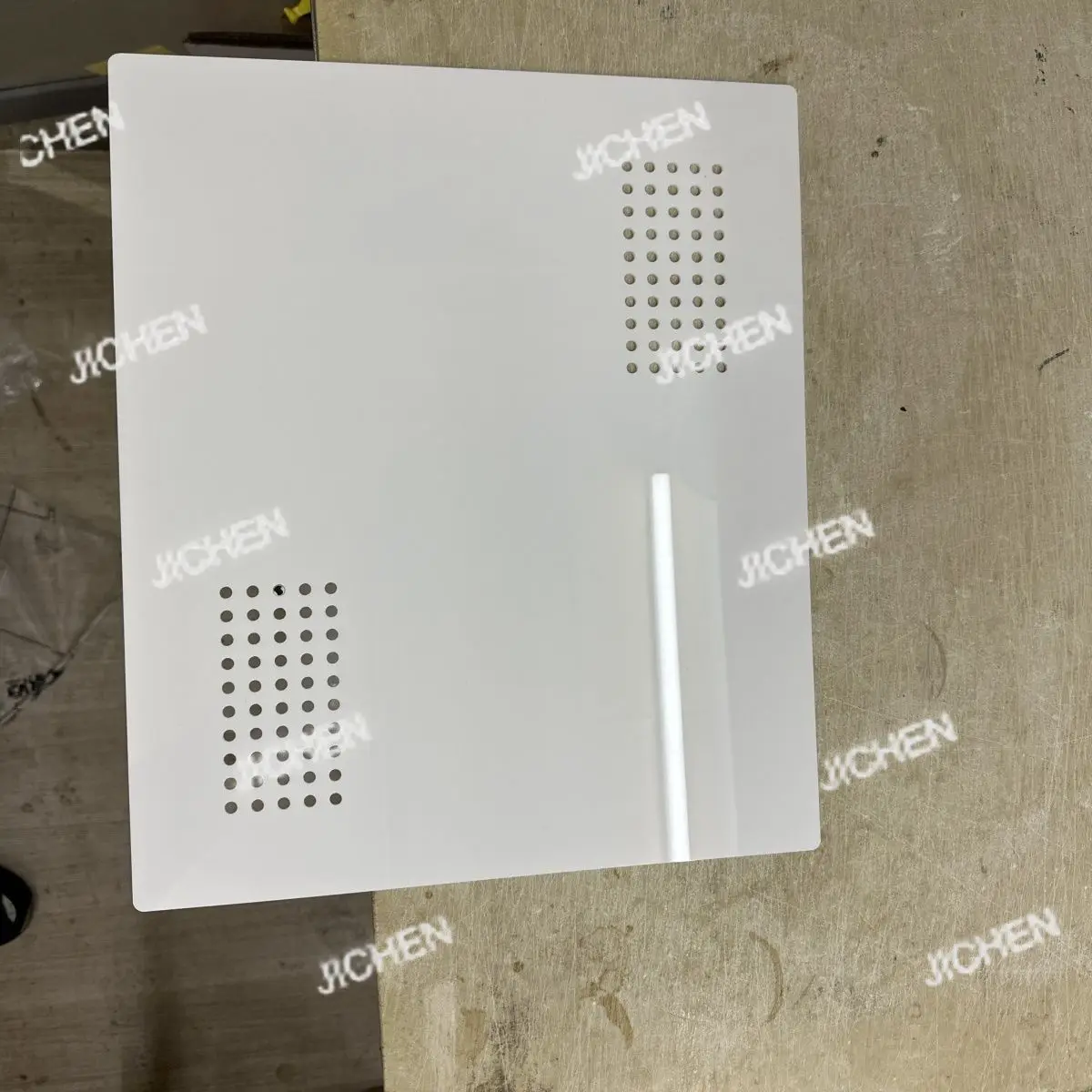 

Weak current box transformation Meter box cover plate blocking access port Fiber optic cable box