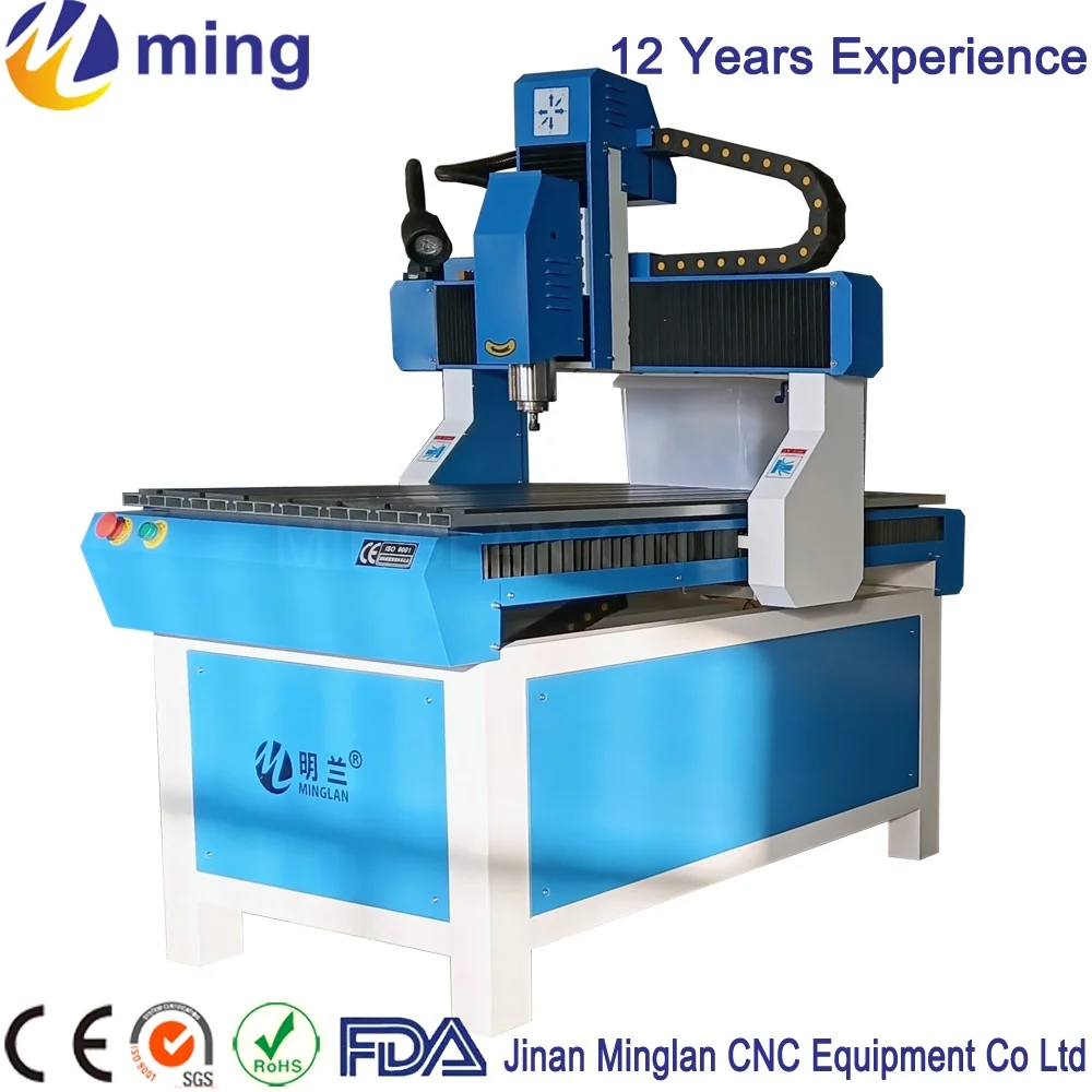 Minglan Small CNC Router 6090 9015 Wood Engraving Machine Ml-9015