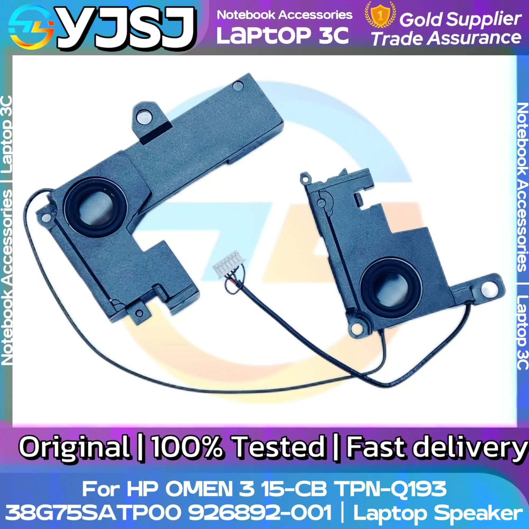 New Original Laptop Notebook Audio Speaker For HP OMEN 3 15-CB TPN-Q193 built-in speaker horn audio 38G75SATP00 926892-001