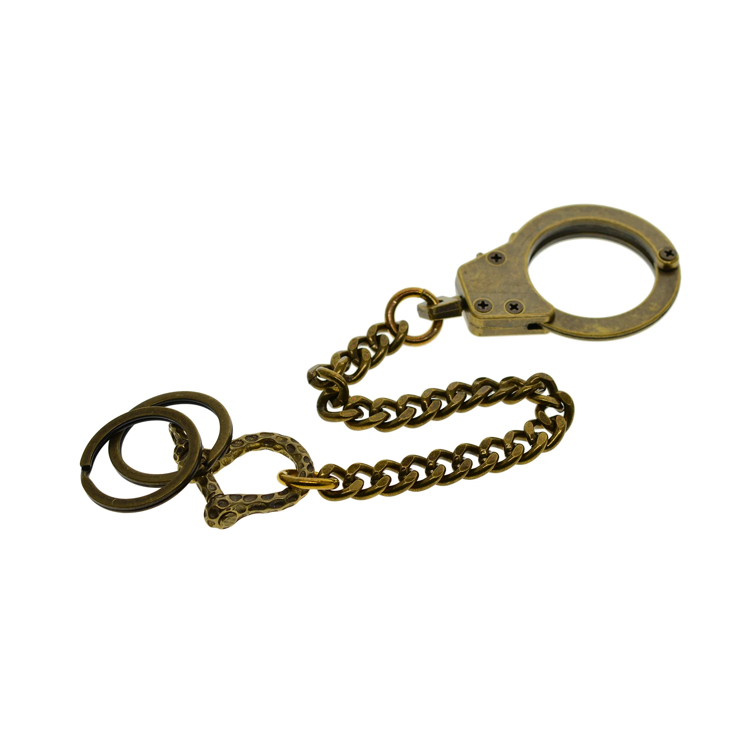 MINI mały mankiet na palec kajdanki wzór szekla krótkie breloki łańcuszki do spodni biker jean łańcuszki breloki gotycki wystrój ulicy