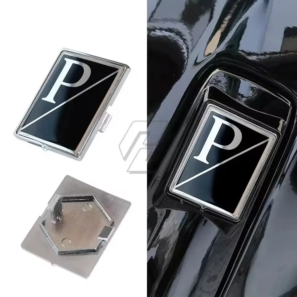 Image of Für Vespa Primavera Sprint GTS Super 50 150 250 300 300ie Roller Zubehör Vorderes Rechteckiges Emblem