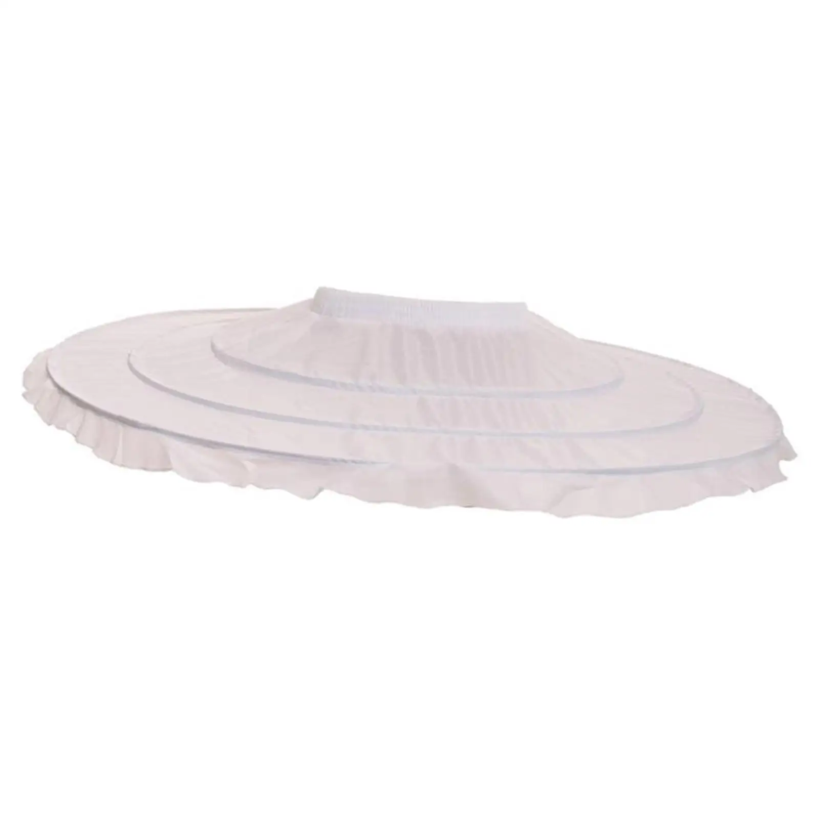 

Короткая юбка-пачка с 3 обручами и эластичным поясом для женщин, в стиле Лолита, для вечеринок, косплея, карнавальных платьев