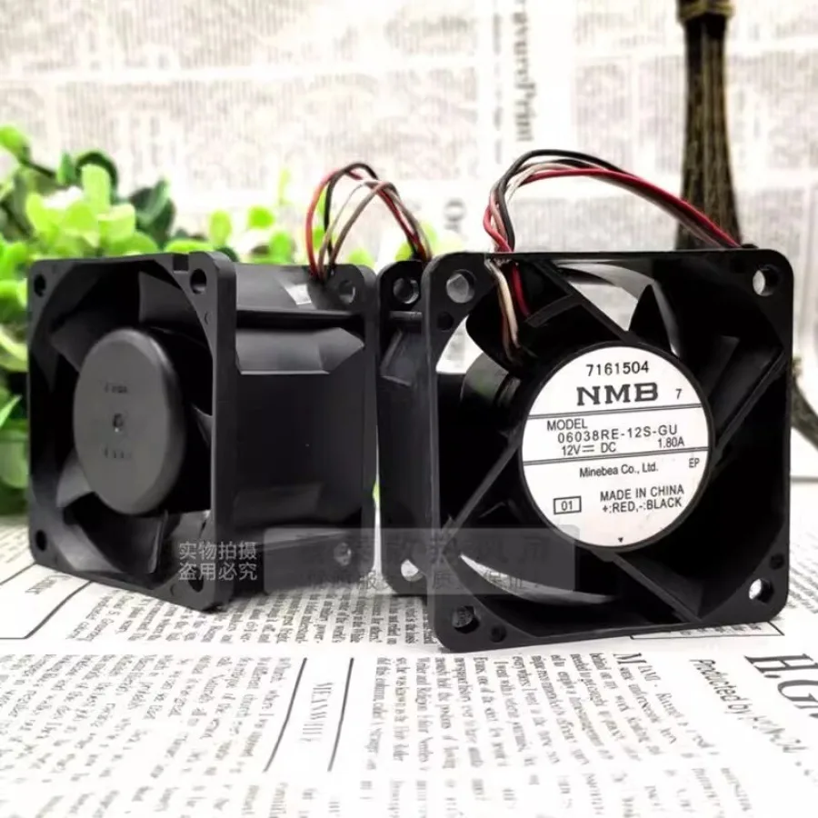

For NMB 06038RE-12S-GU DC12V 1.80A 4-Wire Inverter Cooling Fan
