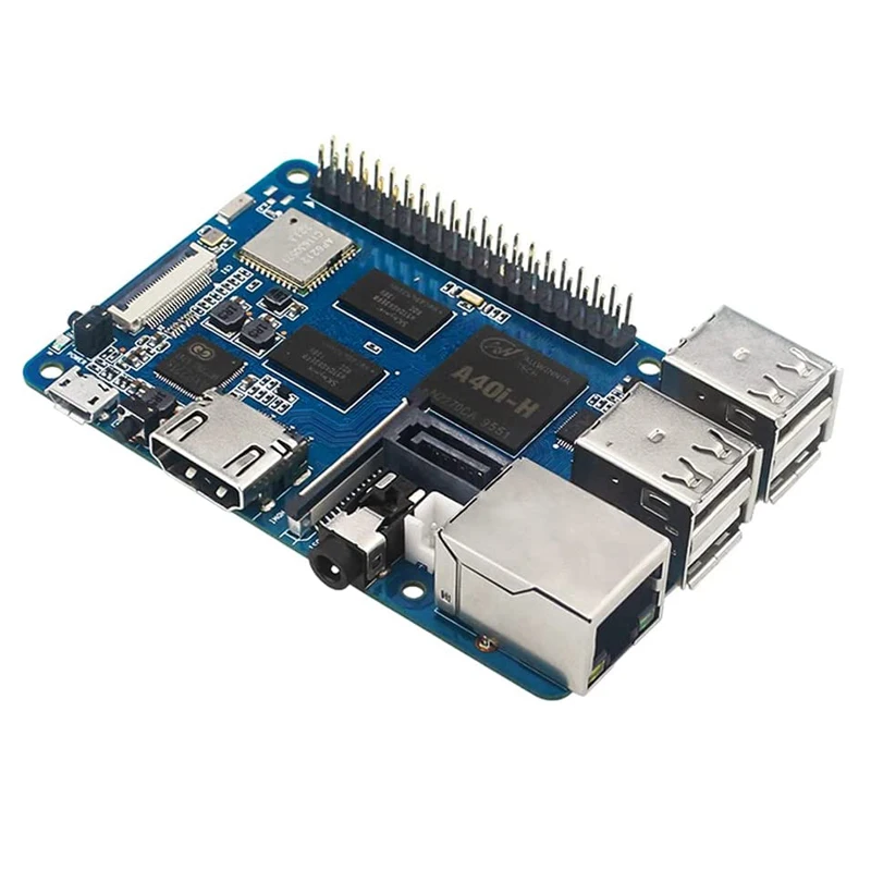 Imagem -02 - Banana pi Bpi-m2 Berry Allwinner A40i-h Cortex a7 1gb Sdram Wifi bt Porta Sata Mesmo Tamanho do Raspberry pi 3