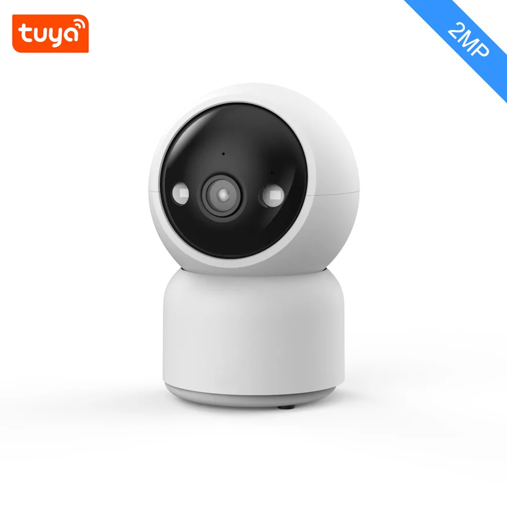 2MP1080P  Tuya APP  Full Color Wireless PTZ IP Dome Camera AI Humanoid  Home Security CCTV Intercom Baby Monitor